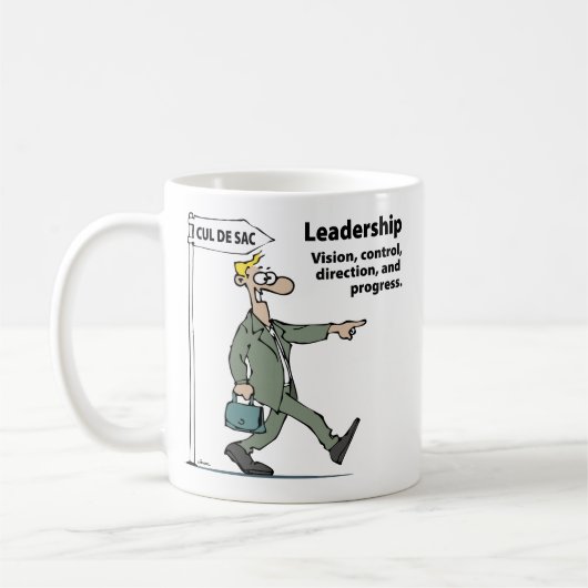 Männlicher CEO Kaffeetasse (Links)