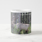 Männlicher Elk, Grand Teton Nationalpark, Fotograf Jumbo-Tasse (Vorderseite)
