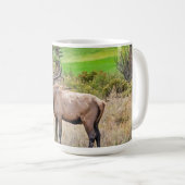 Männlicher Elk im Estes Park, Colorado im Septembe Kaffeetasse (VorderseiteRechts)