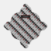 Männlicher Grauer Anzug und Rote Krawatte Greifkas Geschenkschachtel (Ungefaltet)