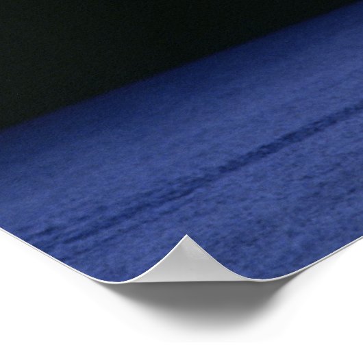 Männlicher Gymnast, der eine Routine im Boden spie Poster (Ecke)