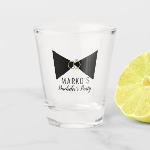 Männlicher Junggesellenabschied Ring Shot Glas