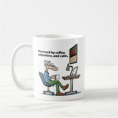 Männlicher Kabinenkrieger Kaffeetasse (Links)