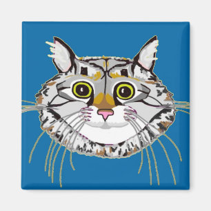 Männlicher Känguru-Cheshire-Katzen-Magnet Magnet