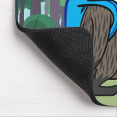 Männlicher Känguru-Dachs Selfie Ricky Waschbär-| Mousepad (Ecke)