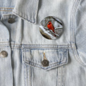 Männlicher Kardinal Button (Beispiel)
