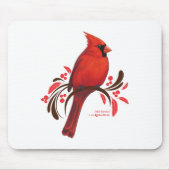 Männlicher Kardinal Mousepad (Vorne)