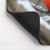 Männlicher Kardinal Mousepad (Ecke)
