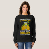 Männlicher Kellner Servierer Arbeit in der Gastron Sweatshirt (Vorne ganz)