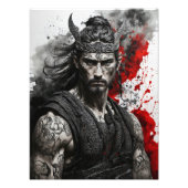 Männlicher Keltischer Warrior A Fotodruck (Vorne)