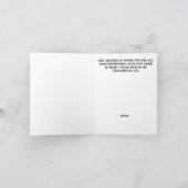 Männlicher Kinderarzt Dankeschön Karte (Innenseite)