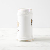 Männlicher Koch Bierglas (Mittel)