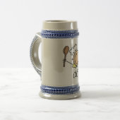 Männlicher Koch Bierglas (Vorderseite Links)
