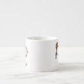 Männlicher Koch Espressotasse (Vorderseite)