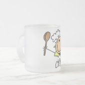 Männlicher Koch Mattglastasse (Vorderseite Links)