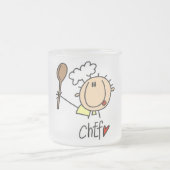 Männlicher Koch Mattglastasse (Mittel)
