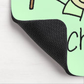 Männlicher Koch Mousepad (Ecke)