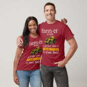Männlicher landwirtschaftlicher Feld Farmland Ranc T-Shirt (Unisex)