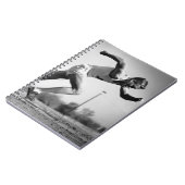 Männlicher Läufer Notizblock (Linke Seite)