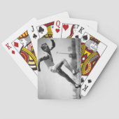 Männlicher Läufer Spielkarten (Rückseite)
