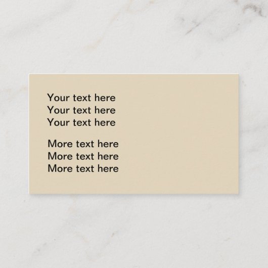 Männlicher Löwe-Entwurf Visitenkarte (Rückseite)