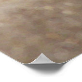 Männlicher Löwe in der Liebe Poster (Ecke)