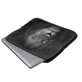 MÄNNLICHER LÖWE LAPTOPSCHUTZHÜLLE (Vorne Knopf)