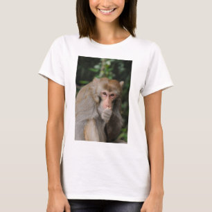 Männlicher Makaque T-Shirt