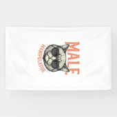 Männlicher Manipulator Lustige Katzen-Sonnenbrille Banner (Horizontal)
