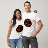 Männlicher Mann, der männliche Dinge tut T-Shirt (Unisex)