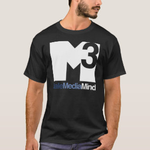 Männlicher Medium-Sinneshauptlogo-(helles) T-Shir T-Shirt