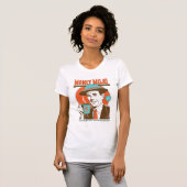 Männlicher Mojo Kaffee T-Shirt (Vorne ganz)