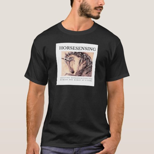 Männlicher PferdSensing-T - Shirt (Vorderseite)