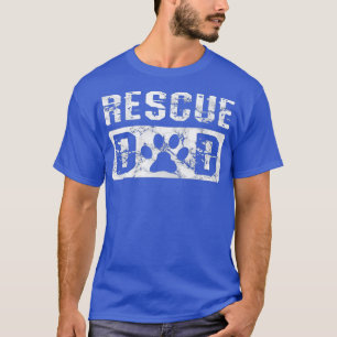 Männlicher Rescue Vater Tieraktivist Hund Lover Be T-Shirt