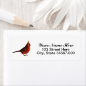 Männlicher roter Kardinal (Insitu)