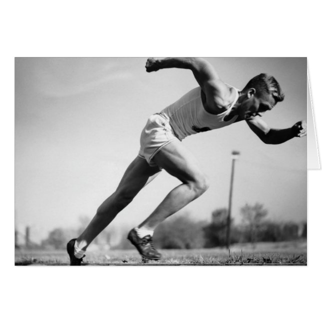 Männlicher Runner (Vorderseite (Horizontal))