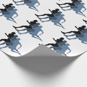 Männlicher Runner Geschenkpapier (Ecke)