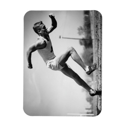 Männlicher Runner Magnet (Vertikal)