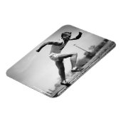 Männlicher Runner Magnet (Linke Seite)