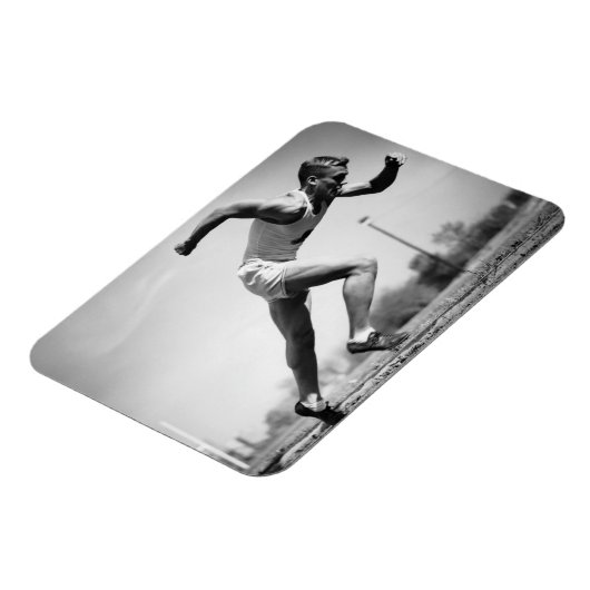 Männlicher Runner Magnet (Linke Seite)