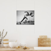 Männlicher Runner Poster (Küche)