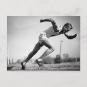Männlicher Runner Postkarte (Vorderseite)