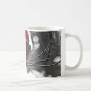 Männlicher Scharlachtangare Kaffeetasse
