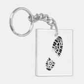 Männlicher Schuh Schlüsselanhänger (Vorderseite links)