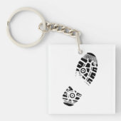 Männlicher Schuh Schlüsselanhänger (Vorderseite)