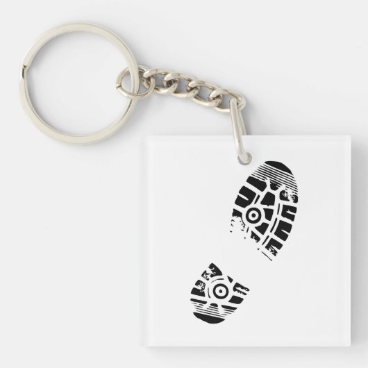 Männlicher Schuh Schlüsselanhänger (Vorderseite)