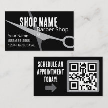 Männlicher Schwarz- und Grau-Friseursalon