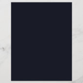 Männlicher Schwimmer, Schwimmbad Reinigung Werbung Flyer (Hinten)