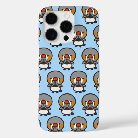männlicher Sunda-Zebrafink Case-Mate iPhone Hülle (Rückseite)