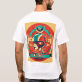 Männlicher T - Shirt (Rückseite)